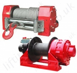 Superwinch Hydraulic Vehicle Mounted Recovery Winches
