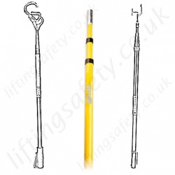 Telescopic Extension Pole for Height Safety Applications Telescopic Extension Pole for Height Safety Applications