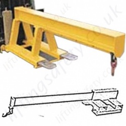 Tine Mounted Fork Truck Jib Attachments Tine Mounted Fork Truck Jib Attachments