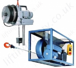 Tractel Electric Wire Rope Winches / Hoists for Pulling and Lifting Applications