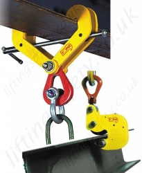 Tractel Steel Beam Lifting / Suspension Clamps - To Suit UB, RSJ, I Section or H Section