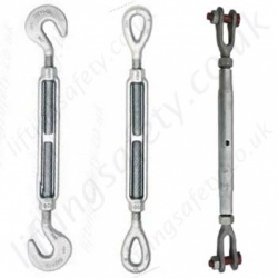 Turnbuckles & Rigging Screws for Lifting, Holding And Tensioning