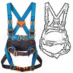 Tractel VertyTrac Standard Buckle Safety Harnesses EN361 and EN358 Tractel VertyTrac Standard Buckle Safety Harnesses EN361 and EN358