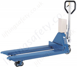Weighing Pallet Trucks Fitted with Scales