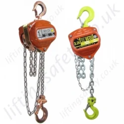 William Hackett Hook Suspended Hand Chain Manual Hoists