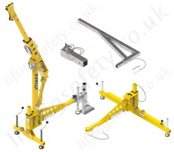 Xtirpa Hitch Mount Davit Systems and Components