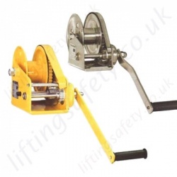 Yale Hand Winches, Hand Operated Wire Rope Hoists - 300kg to 800kg