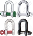 Examples of D Shackles