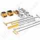 Caterpillar Load Moving Skates Steel rollers Caterpillar Load Moving Skates Steel rollers