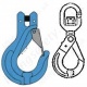 Chain Lifting Hooks for Grade 10 (100) Chain Slings Chain Lifting Hooks for Grade 10 (100) Chain Slings