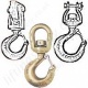 Swivel Lifting Hooks Swivel Lifting Hooks