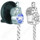 Synthetic Rope Auto Descenders Synthetic Rope Auto Descenders