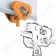 Kito Push Travel Beam Trolleys - Monorail (I Beam) Kito Push Travel Beam Trolleys - Monorail (I Beam)