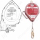 Miller Fall Arrest Retractable Inertia Reel Blocks, Self Retracting Lifeline to EN360 Miller Fall Arrest Retractable Inertia Reel Blocks, Self Retracting Lifeline to EN360
