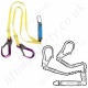 Ridgegear Fall Arrest Lanyards 100% tie-off - Twin Leg Ridgegear Fall Arrest Lanyards 100% tie-off - Twin Leg