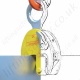 Riley Superclamp Vertical Plate clamps for Lifting Sheet Steel Carried Upright Riley Superclamp Vertical Plate clamps for Lifting Sheet Steel Carried Upright
