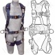 Sala Fall Arrest Work Positioning Harnesses EN361 & EN358 Sala Fall Arrest Work Positioning Harnesses EN361 & EN358