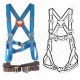 Tractel VertyTrac Standard Buckle Safety Harnesses EN361 Tractel VertyTrac Standard Buckle Safety Harnesses EN361