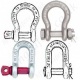 Alloy Steel Lifting Shackles, Bow & "D" Alloy Steel Lifting Shackles, Bow & "D"