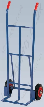 LiftingSafety 120kg Sack Truck - 200mm Rubber Wheels - 120kg - 160 x 370mm Shoe - 1220mm Height