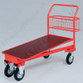 LiftingSafety Large Nesting Trolley with Basket, 400kg Capacity, 1180 x 600mm Platform