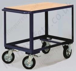 LiftingSafety Heavy Duty Table Trolley, 500kg Capacity, Various Size Options Available