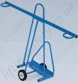 LiftingSafety 2 Wheeled Upright Board Trolley, 300kg Capacity