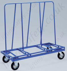 LiftingSafety Tall Large Panel Trolley, 500kg Capacity, Board Size 2550 x 1250mm