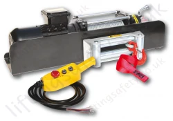 Freespooling 110v, 240v or 415v Electric Winch, 1000kg