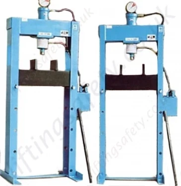 Hydraulic Press, Manual Hydraulic Operation (Lightweight construction for lighter duty applications) - 15,000kg and 20,000kg