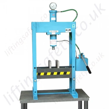Hydraulic Bench Press, Manual Hydraulic Operation - 12,000kg and 15,000kg