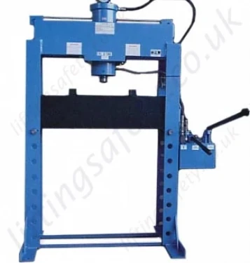 "Standard Height" - Heavy Duty Hydraulic Press, Manual Hydraulic Operation