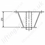 500kg_inverted_davit_socket_t