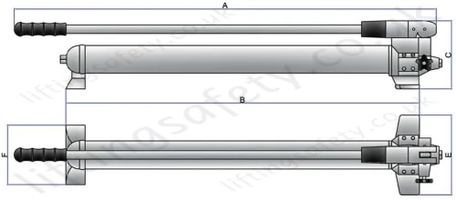 Screwed End Dimensional Drawing Screwed End Dimensional Drawing