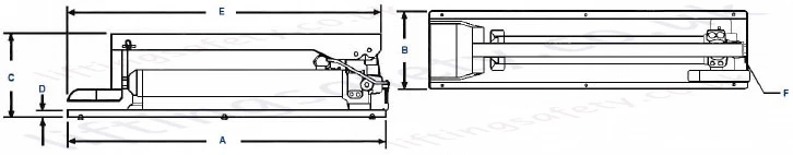 Technical Diagram for Foot pumps Technical Diagram for Foot pumps