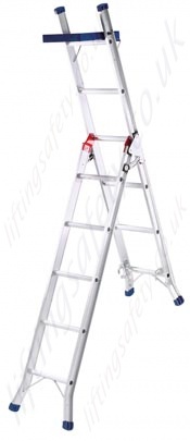 aluminium stairwell ladder