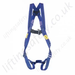 Titan harness 2 point, EN361 Rear D-Ring Front Webbing Loops 	  Economy Harness, 2 Point