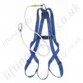 Titan Economy "Restraint" Height Safety Kit with 1 Point Harness and 2m Restraint Lanyard with Karibiners.