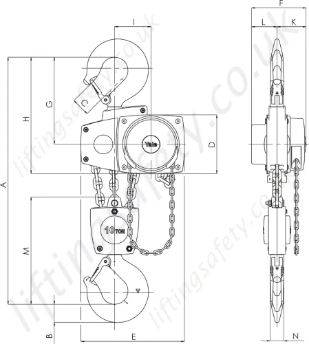 Yalelift 360 10000kg Three Fall Yalelift 360 10000kg Three Fall