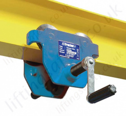 Tractel "Rollbeam" Fall Arrest Push Travel Trolley Anchorage Device. Quick Fit & Adjustable Width from 58 to 220mm or 220 to 300mm
