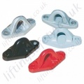 Aluminium Fall Arrest Eye Bolt or Fall Restraint Anchor Point, 150kg, Available in Several Colours