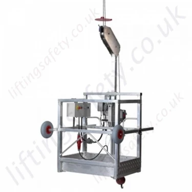Tractel "Solo" Access Working Platform kit. 1 Person Use, Electric Or Manual Operation. Collapsible Basket With Fall Protection and Endless HOL