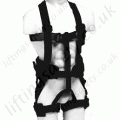 Miller "IBEXX2R" Black Rope Access Safety Harness with Front and Rear 'D' Rings & Work Positioning Belt