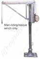Man-riding winch only