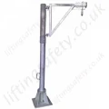 Vertical Pole Davit with Castellation
