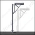 Vertical Pole Man Riding Davit Arm