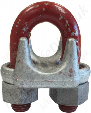 2 G-450 Crosby Clips 1010051 1/4" Wire Rope Clamps for sale online 