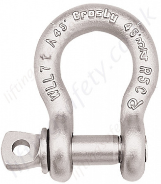 suspension towing Crosby's screw pin anchor shackles can be used in tie down 