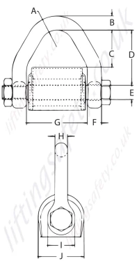 Crosby S280 Sling Saver Web Connector Crosby S280 Sling Saver Web Connector