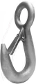 Crosby '1210' Round Reverse Eye Hook, WLL Range from 136kg to 1224kg 